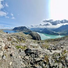 Besseggen hike Nationaal Park Jotunheimen